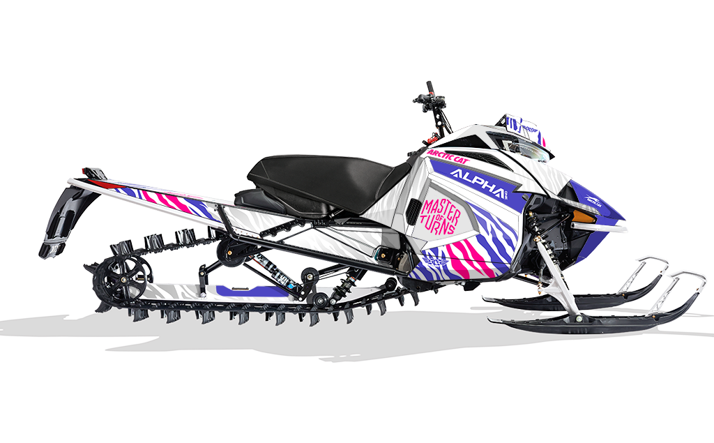 MOT Riot Arctic Cat Ascender Sled Wraps