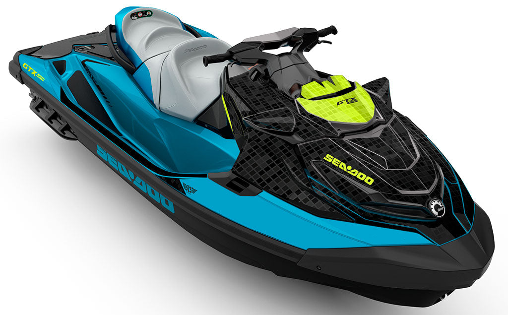 Backsplash Cyan Green Sea-Doo GTX Graphics