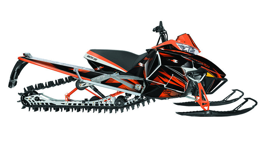 Burning Envy Sled Wraps - SCS Unlimited 