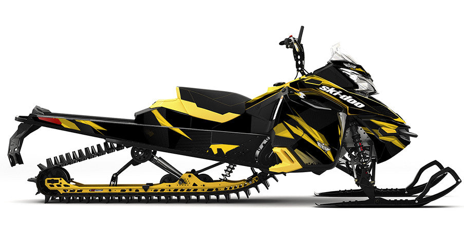 Burning Envy Ski-Doo REV-XM Sled Wrap