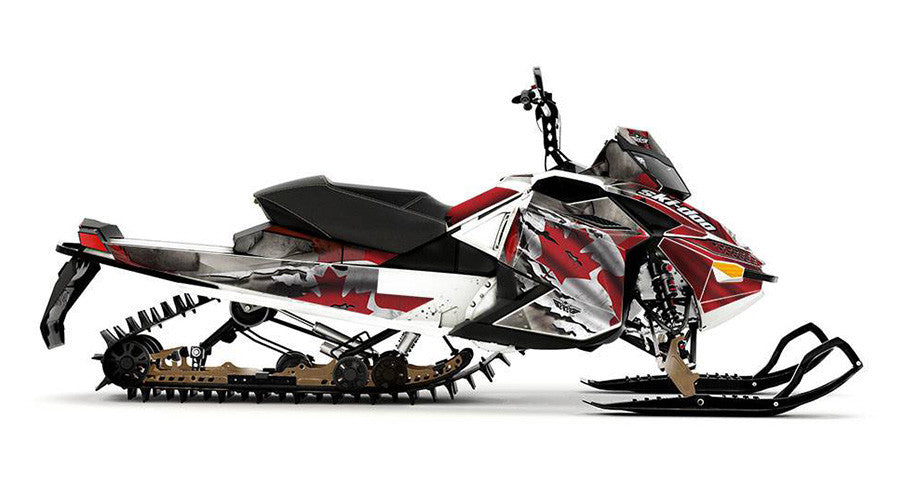 Canadian Colors Ski-Doo REV-XP Sled Wrap