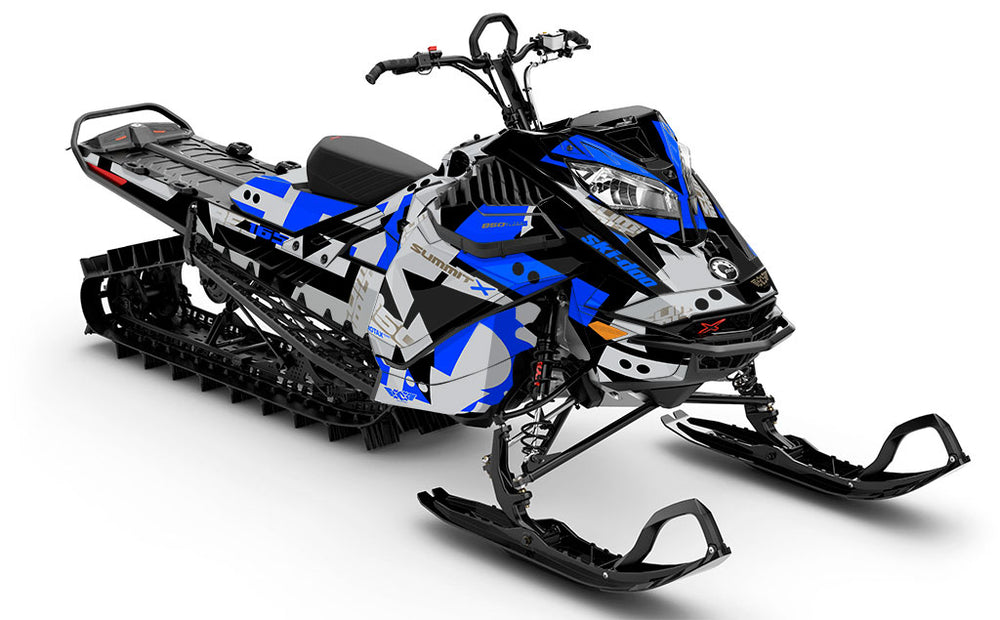 Champ Black Liqtitanium Ski-Doo REV Gen4 LWH - Summit Full Coverage Sled Wrap