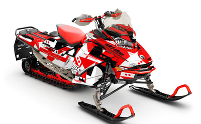 Champ Octane CatGrey Ski-Doo REV Gen4 Backcountry Premium Coverage Sled Wrap