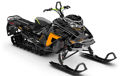 Champ panamaturquoise teal Ski-Doo REV Gen4 Freeride Full Coverage Sled Wrap