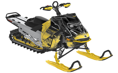 Coldsmoke Ski-Doo REV Gen5 Mountain Black VintageYellow Less Coverage