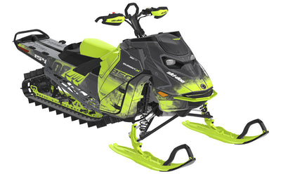Coldsmoke Ski-Doo REV Gen5 Mountain Manta CharcoalGrey Partial Coverage