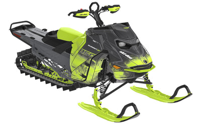 Coldsmoke Ski-Doo REV Gen5 Mountain Manta CharcoalGrey Less Coverage