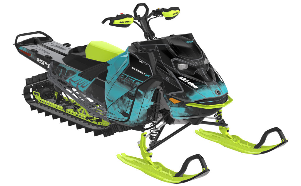 Coldsmoke Ski-Doo REV Gen5 Mountain Black Reef Partial Coverage