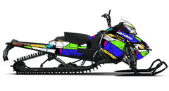 Color Burst Ski-Doo REV-XM Sled Wrap