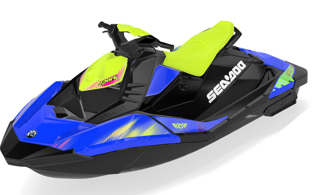 Coral Sea-Doo Spark Graphics Labrador Manta Less Coverage