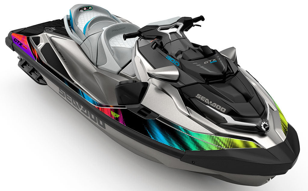 Coral Coral Sea-Doo GTX Graphics