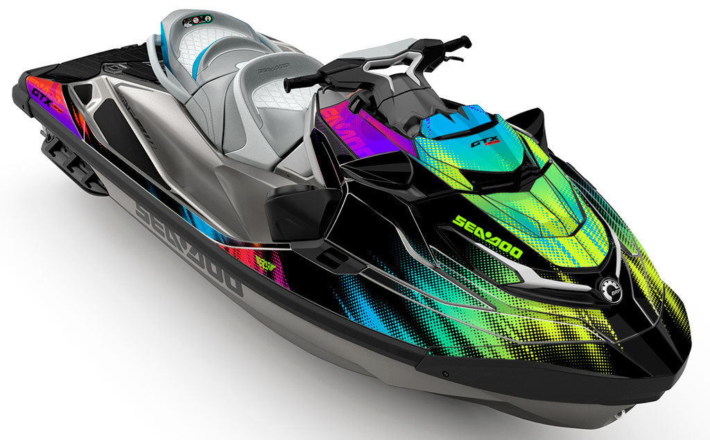 Coral Coral Sea-Doo GTX Graphics