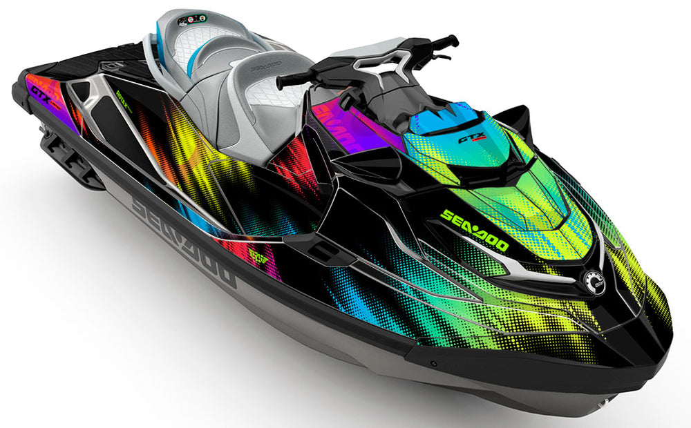 Coral Coral Sea-Doo GTX Graphics