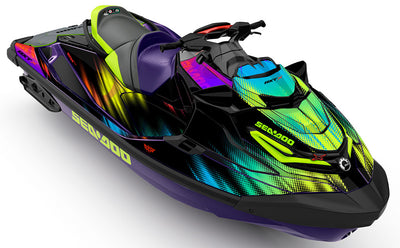 Coral Full Sea-Doo RXT Graphics
