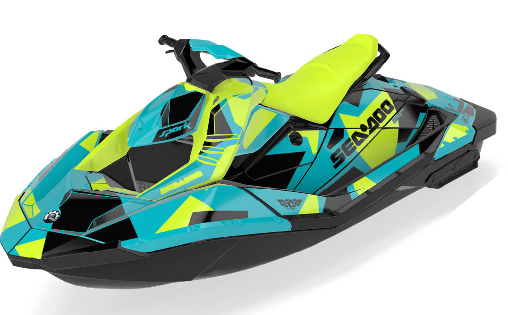 Covert Sea-Doo Spark Graphics Reef Manta Max Coverage