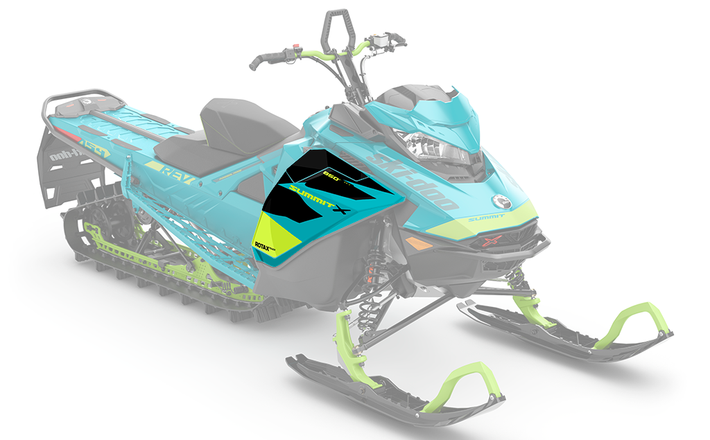 Ski-Doo Gen4 Side Panel Kit  Accessories Sled Wrap   