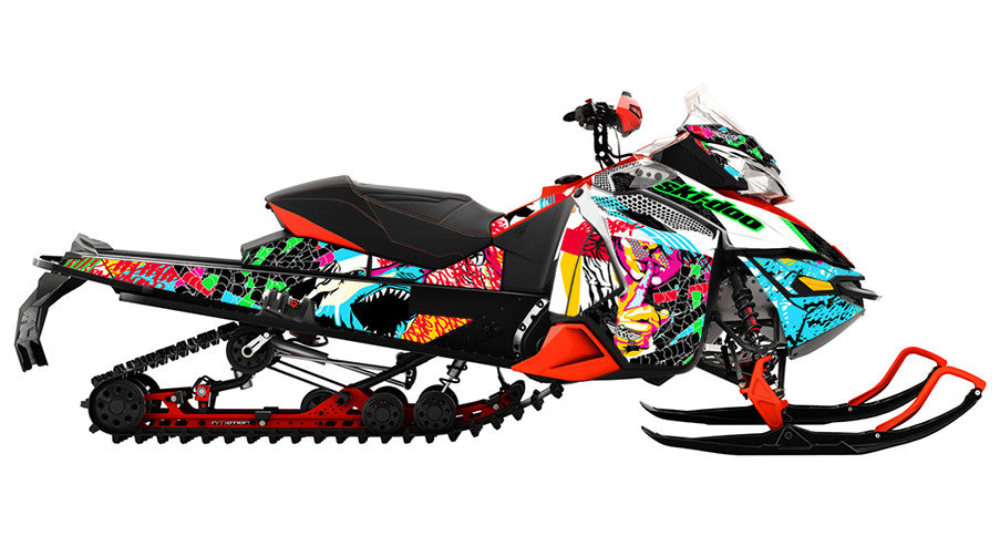 Danger Ski-Doo REV-XS Sled Wrap
