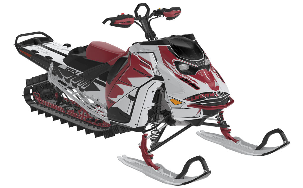 Descent Ski-Doo REV Gen5 Sled Wrap Partial Coverage