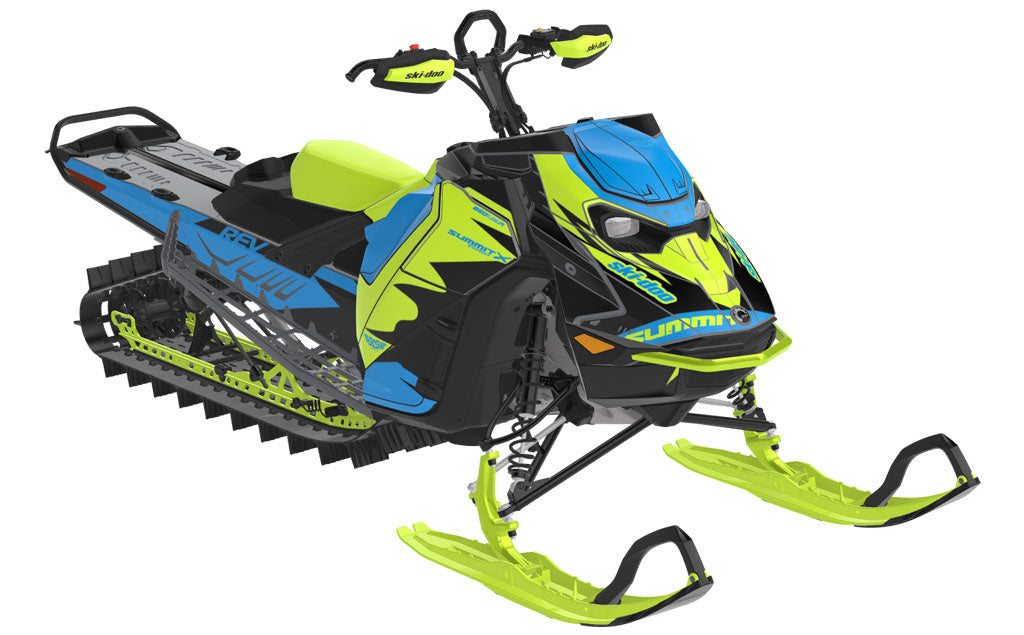 Descent Ski-Doo REV Gen5 Sled Wrap Partial Coverage