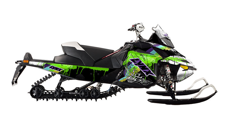 Distressed Sled Wraps - SCS Unlimited 