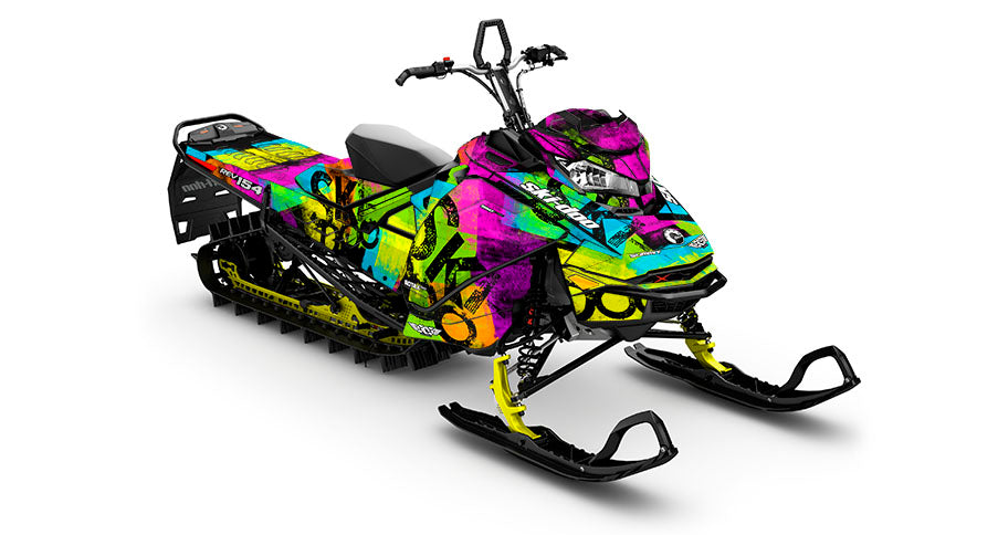 Doo Roller Premium Ski-Doo REV Gen4 Sled Wrap   Sled Wrap