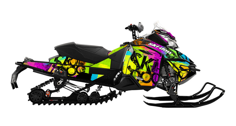 Doo Roller Ski-Doo REV-XS Sled Wrap