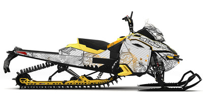 Easy Rider Orange Ski-Doo REV-XM Sled Wrap