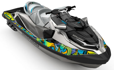 Endless Summer Yellow Green Sea-Doo GTX Graphics