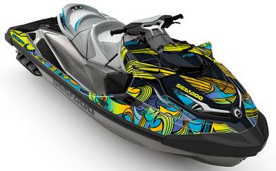 Endless Summer Yellow Green Sea-Doo GTX Graphics