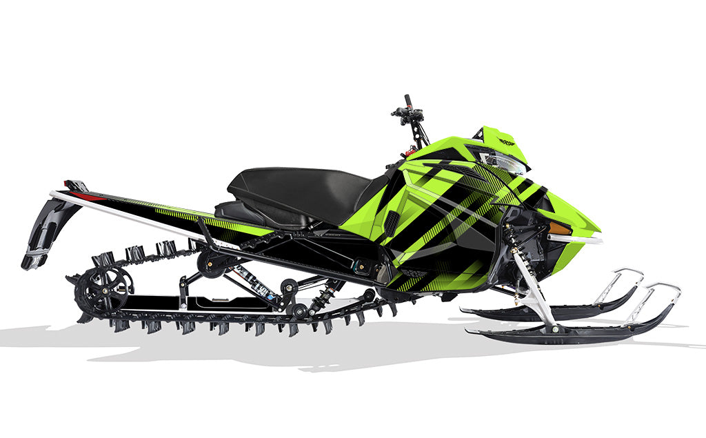 Faded Arctic Cat Ascender Sled Wraps