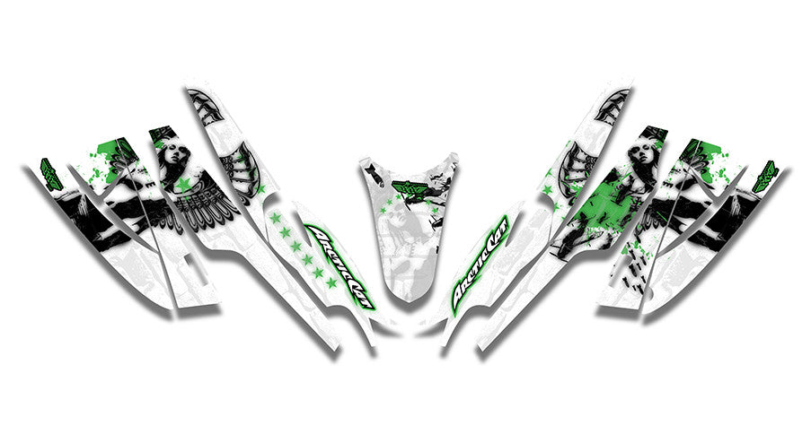 Fallen Angel Sled Wraps - SCS Unlimited 