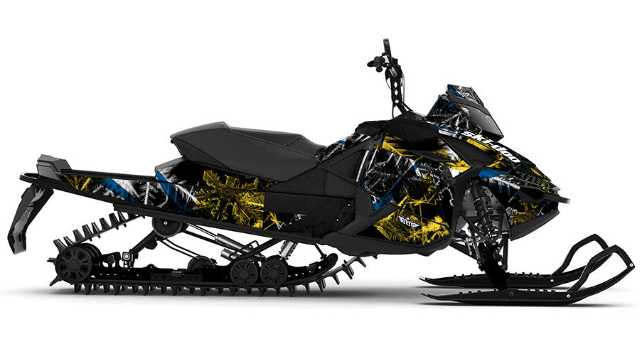 Flake Out Ski-Doo REV-XP Sled Wrap