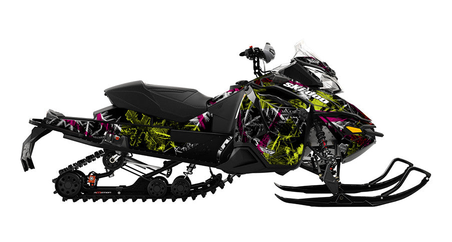 Flake Out Ski-Doo REV-XS Sled Wrap