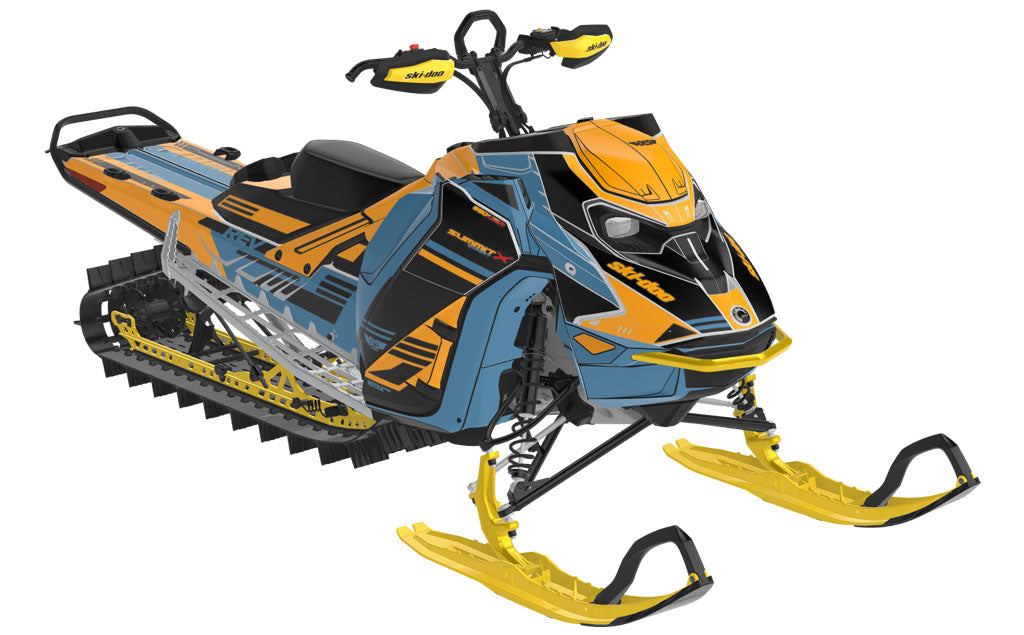 Flush Ski-Doo REV Gen5 Sled Wrap Full Coverage