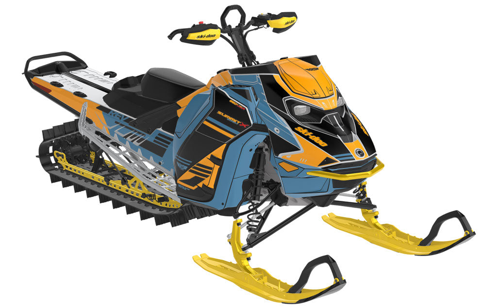 Flush Ski-Doo REV Gen5 Sled Wrap Less Coverage