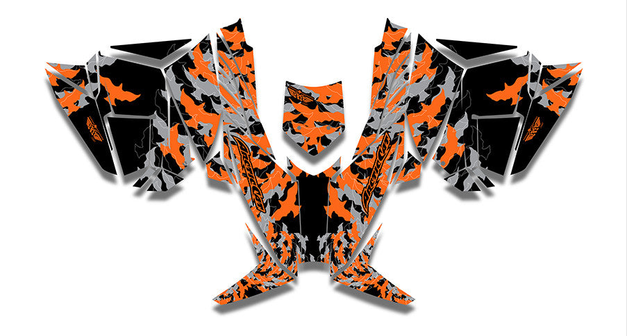 Fowluflage Sled Wraps - SCS Unlimited 