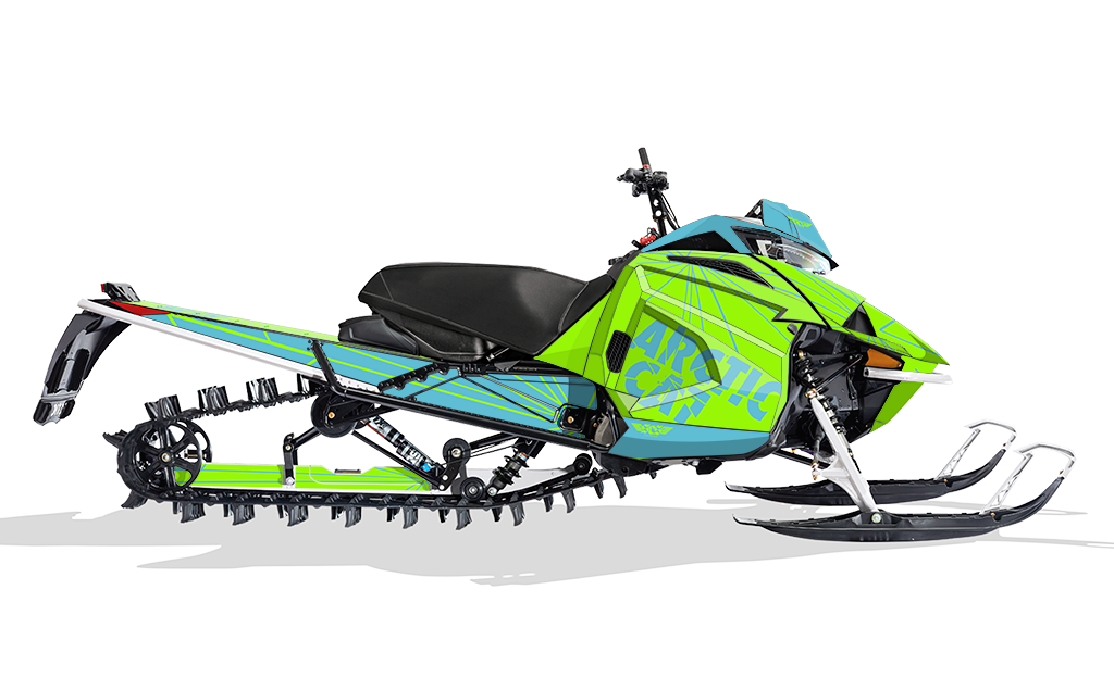 Fractured Arctic Cat Ascender Sled Wraps