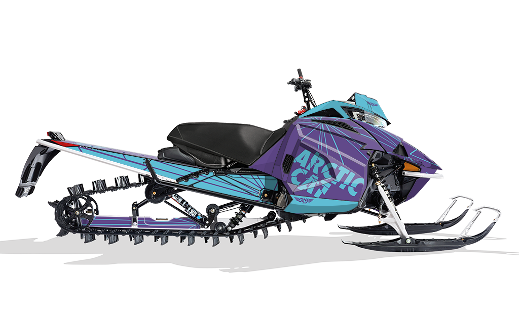 Fractured Arctic Cat Ascender Sled Wraps