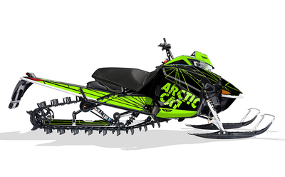 Fractured Arctic Cat Ascender Sled Wraps