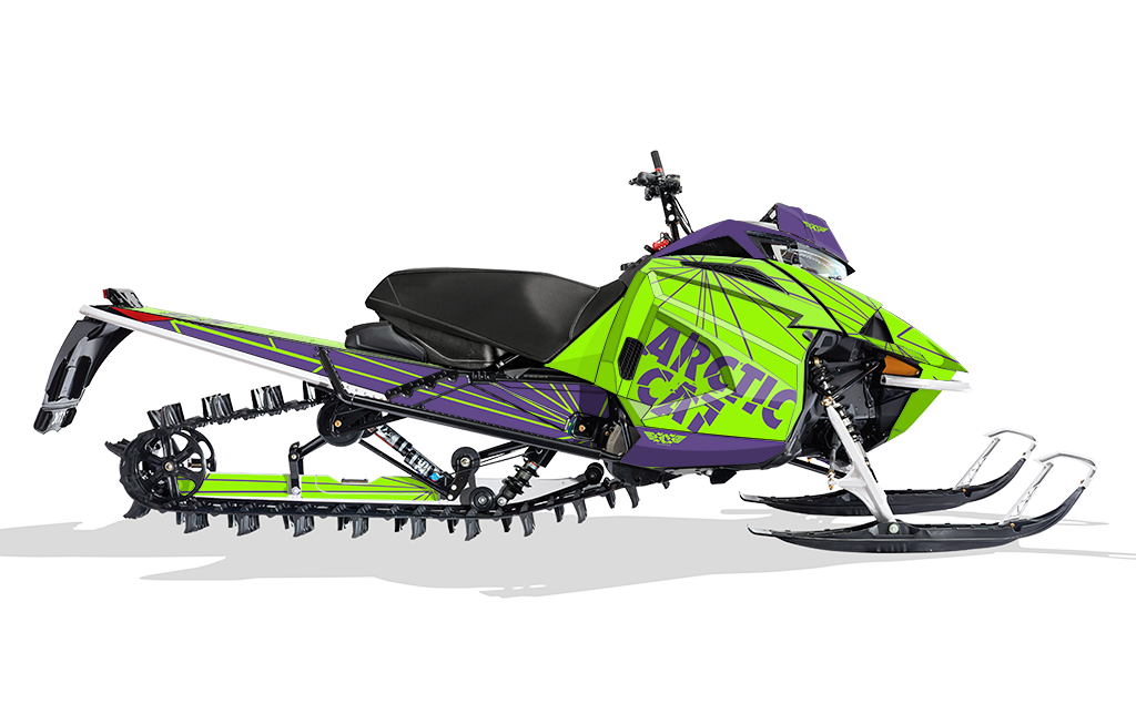 Fractured Arctic Cat Ascender Sled Wraps