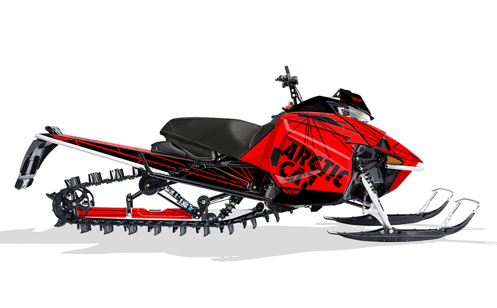 Fractured Arctic Cat Ascender Sled Wraps