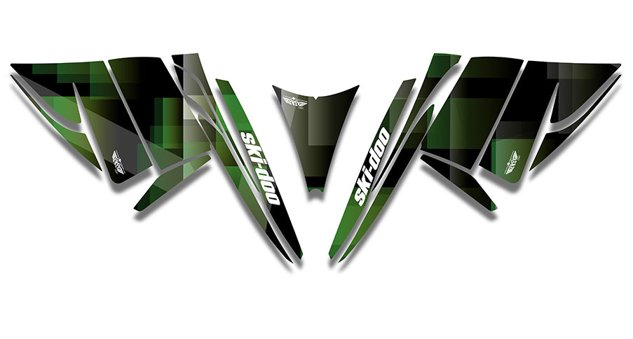 Fragment Ski-Doo REV Sled Wrap