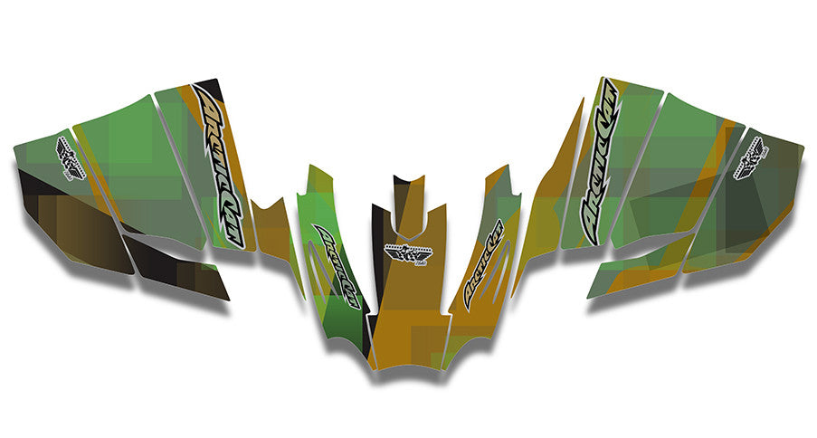 Fragment Sled Wraps - SCS Unlimited 