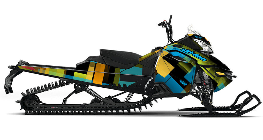 Fragment Ski-Doo REV-XM Sled Wrap