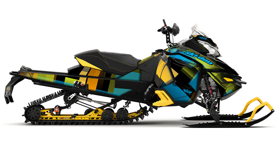 Fragment Ski-Doo REV-XS Sled Wrap