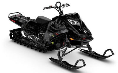 Freebird Black Black Ski-Doo REV Gen4 LWH - Summit Full Coverage Sled Wrap