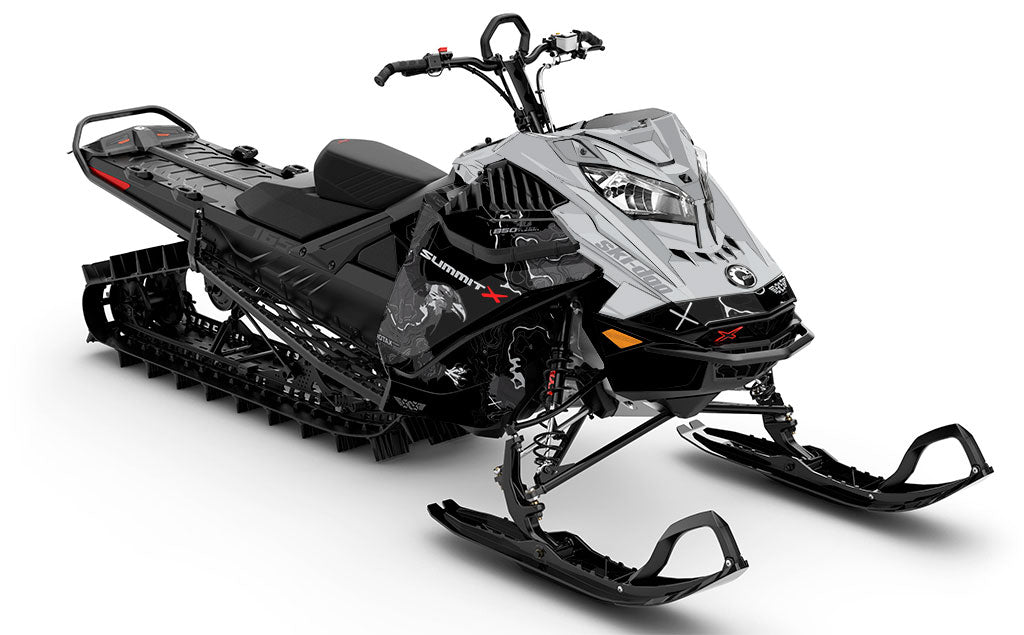 Freebird Black Black Ski-Doo REV Gen4 LWH - Summit Premium Coverage Sled Wrap