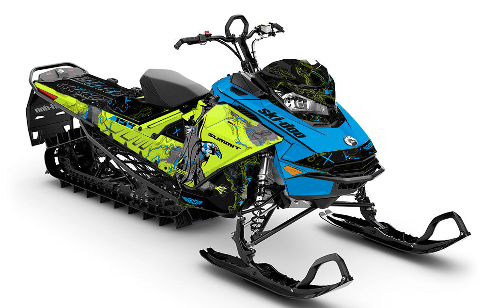 Freebird Octane Manta Ski-Doo REV Gen4 Summit Full Coverage Sled Wrap