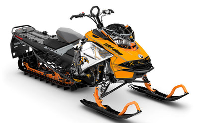 Freebird Red CatGrey Ski-Doo REV Gen4 Summit Full Coverage Sled Wrap