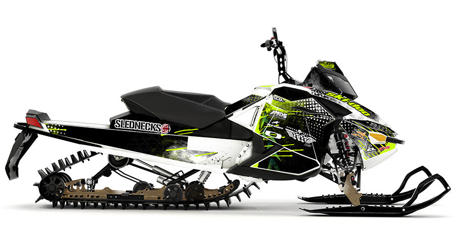 Heath Frisby Backlash Ski-Doo REV-XP Sled Wrap